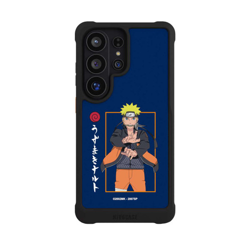 Samsung Galaxy S26 Ultra NIVOmax Naruto Kampfposition Blau