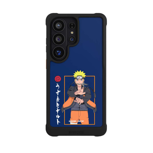 Samsung Galaxy S26 Ultra NIVOmax Naruto Kampfposition Blau