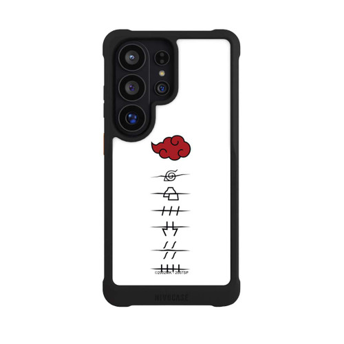 Samsung Galaxy S26 Ultra NIVOmax Akatsuki member symbols white