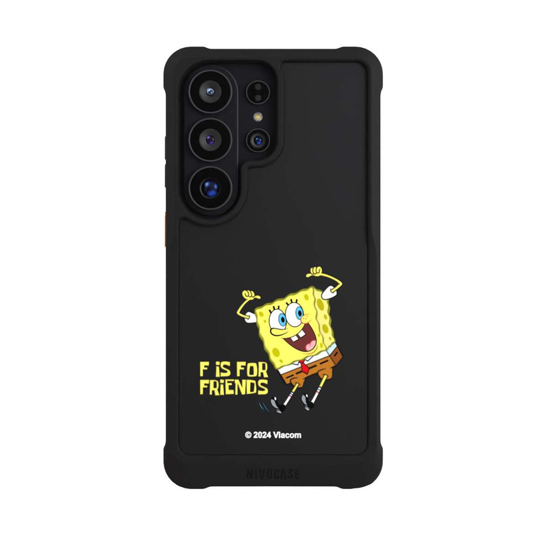 Galaxy S26 Ultra NIVOmax Spongebob F is for Friends