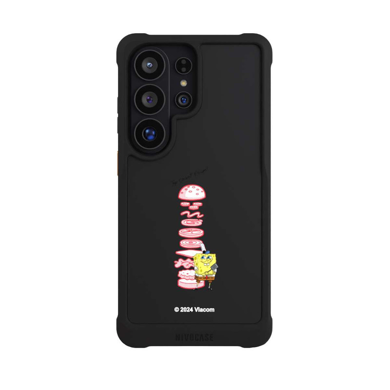 Galaxy S26 Ultra NIVOmax Bob l'éponge, le meilleur burger