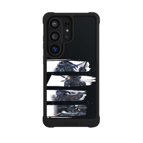 Samsung Galaxy S26 Ultra NIVOmax TMNT Schwarz und Weiß Scratch