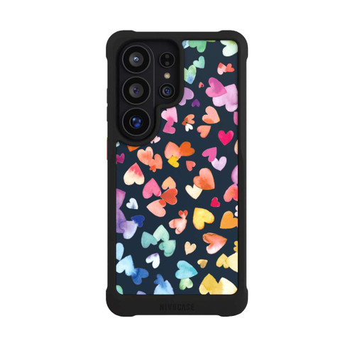 Samsung Galaxy S26 Ultra NIVOmax Valentines Hearts Black