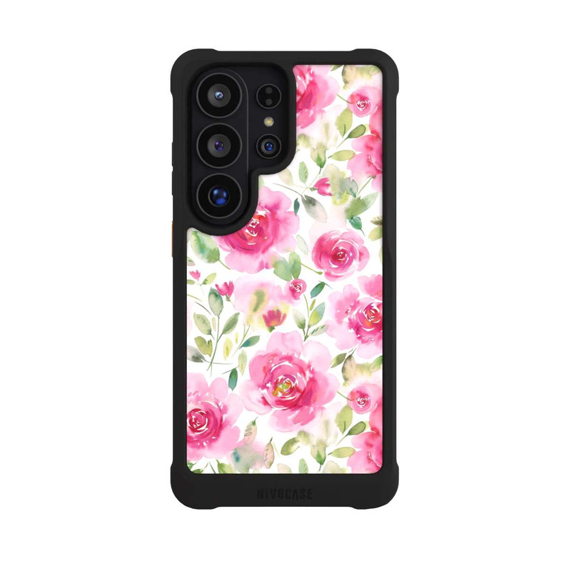Galaxy S26 Ultra NIVOmax Watercolor Fresh Roses