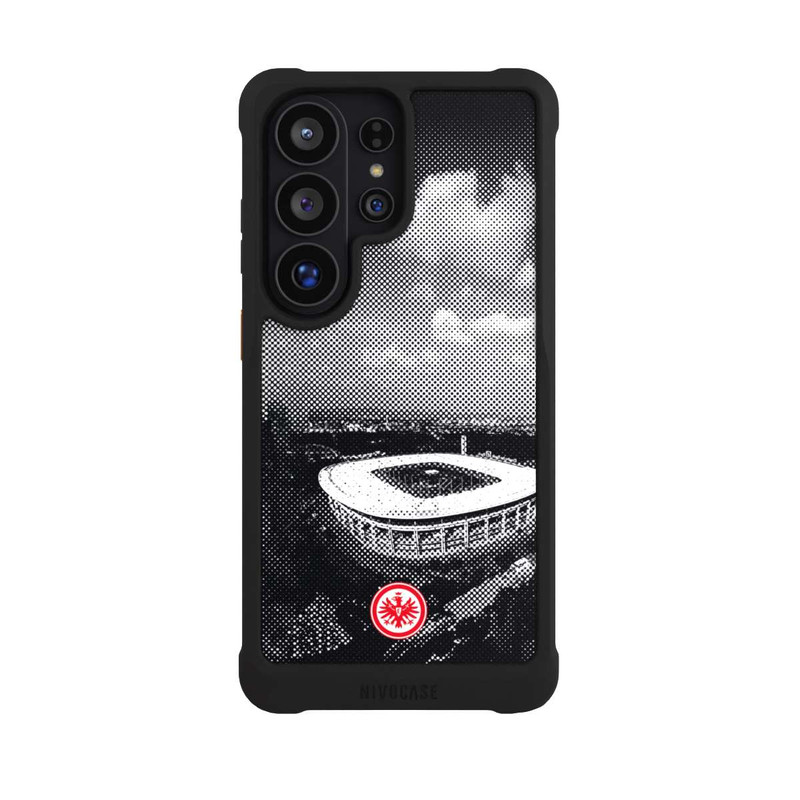 Galaxy S26 Ultra NIVOmax SGE Stadion Schwarz Weiß