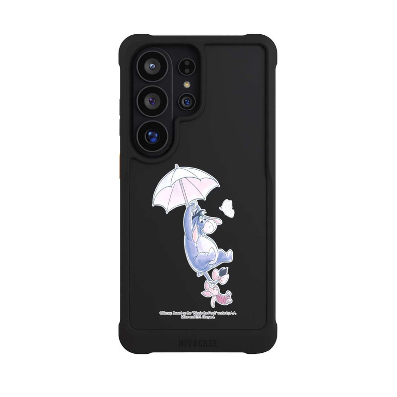 Galaxy S26 Ultra NIVOmax Winnie Pooh Eeyeore Find Happiness Transparent