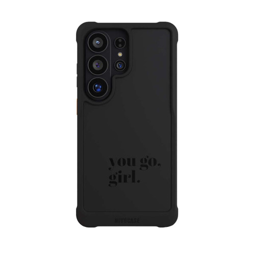 Samsung Galaxy S26 Ultra NIVOmax You Go Girl Schwarz Transparent