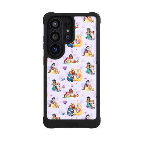 Samsung Galaxy S26 Ultra NIVOmax Princess Floral Pattern Purple