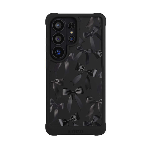 Samsung Galaxy S26 Ultra NIVOmax Schwarze Satinschleifen