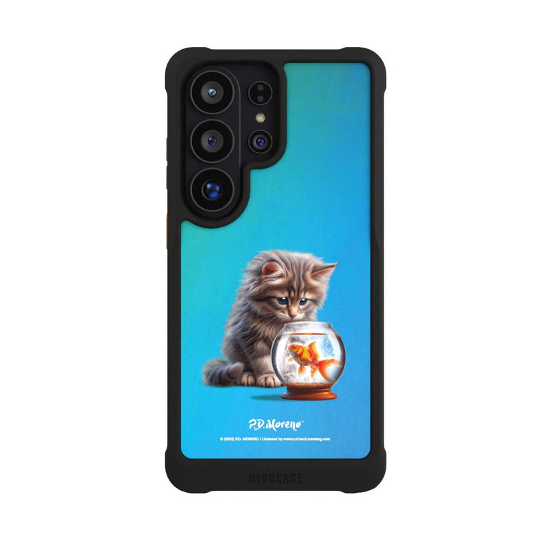 Galaxy S26 Ultra NIVOmax Cat And Gold Fish