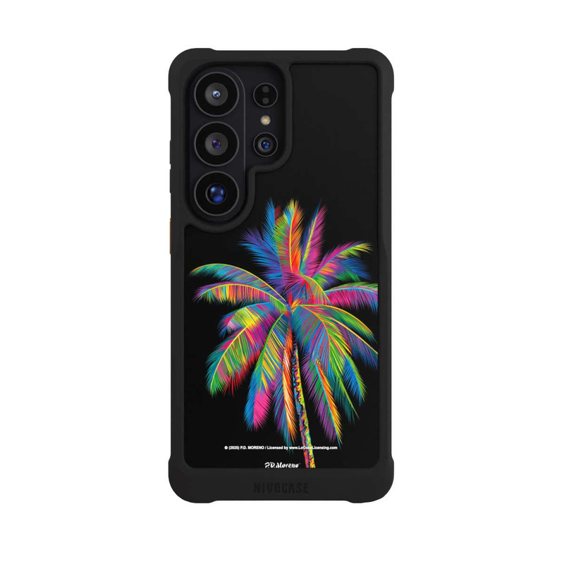 Galaxy S26 Ultra NIVOmax Palmier arc-en-ciel