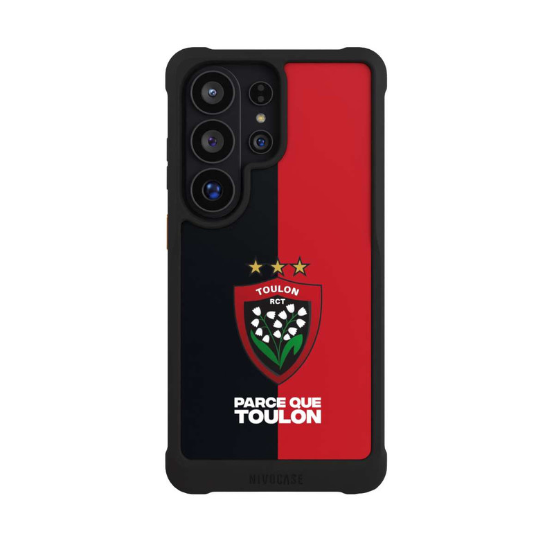Galaxy S26 Ultra NIVOmax RCT Logo Rouge Noir
