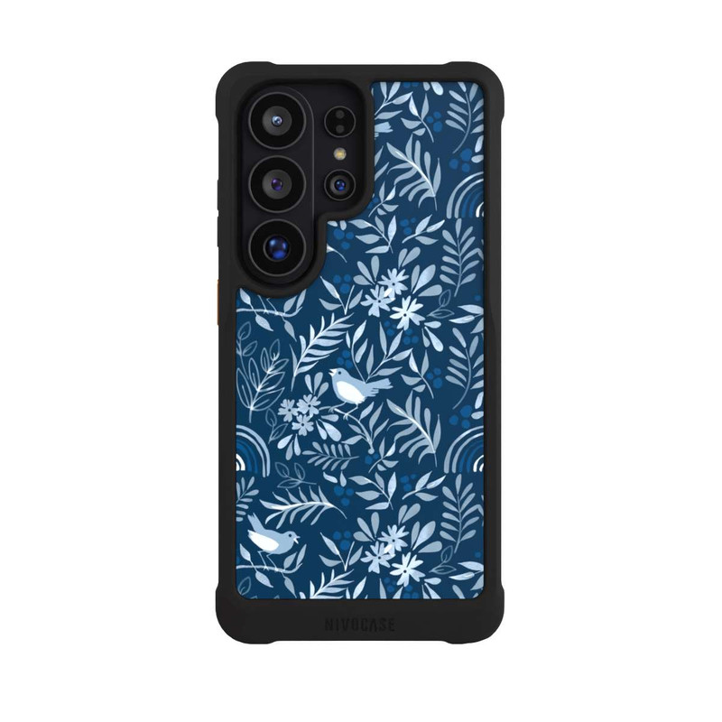 Galaxy S26 Ultra NIVOmax Classic Blue Pattern