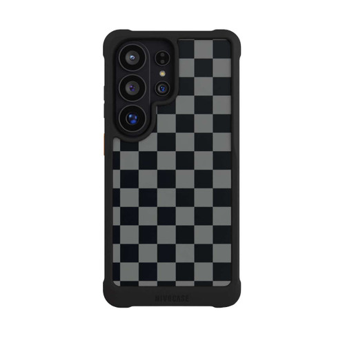 Samsung Galaxy S26 Ultra NIVOmax Schachbrett Schwarz Grau