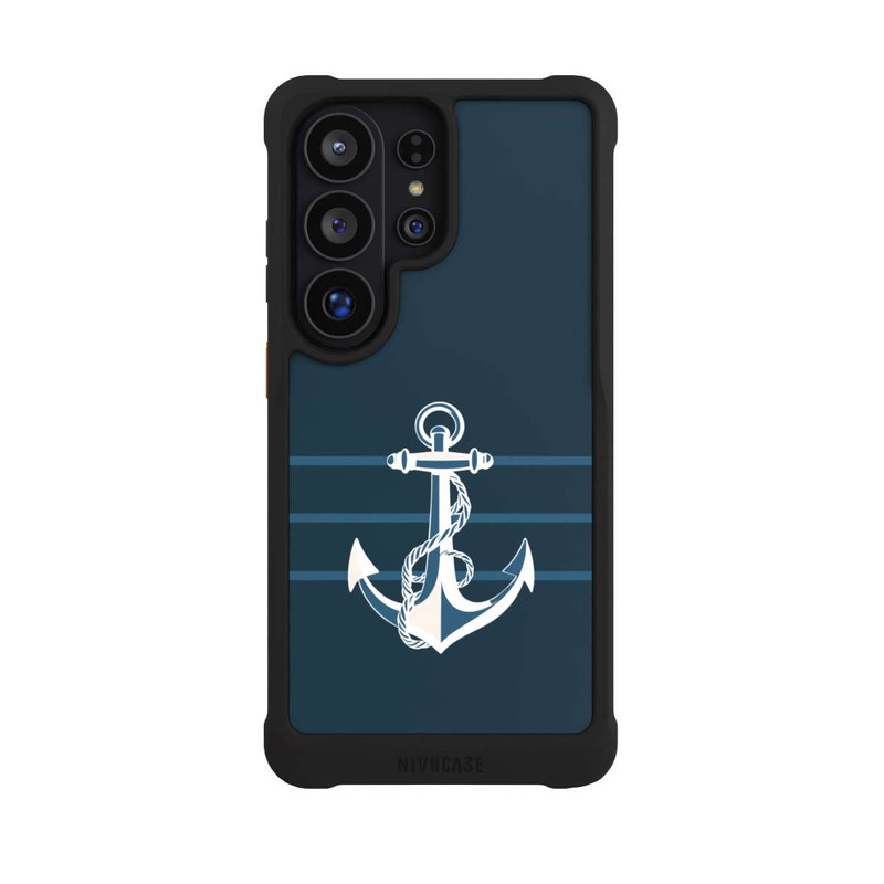 Galaxy S26 Ultra NIVOmax Anchor Line Blue with AI