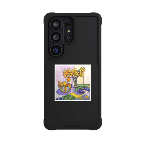 Samsung Galaxy S26 Ultra NIVOmax Daffodil Patchwork, 2023, by Catherine J Martzloff