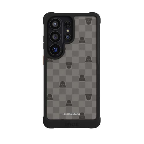 Samsung Galaxy S26 Ultra NIVOmax Darth Vader Schachbrettmuster Schwarz