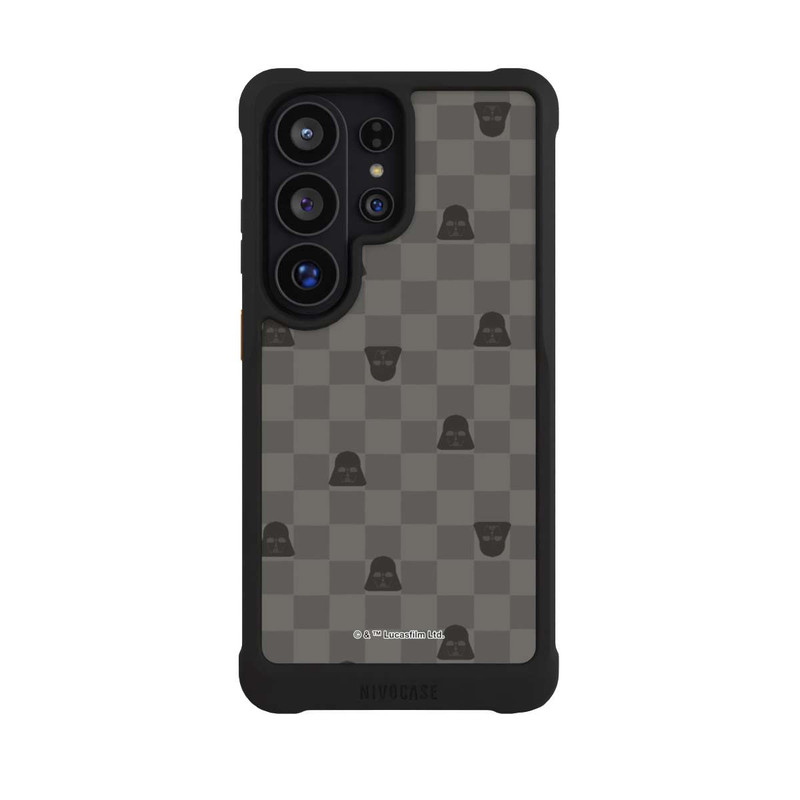 Galaxy S26 Ultra NIVOmax Darth Vader Chessboard Pattern Black