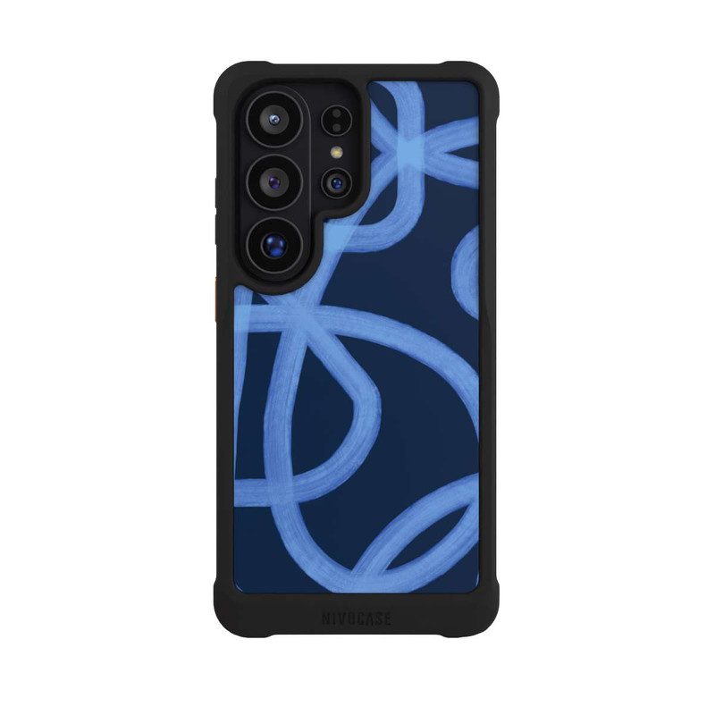 Galaxy S26 Ultra NIVOmax Laced Up Tones of Blue