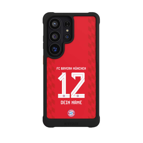 Samsung Galaxy S26 Ultra NIVOmax FC Bayern München Trikot Personalisierbar 25-26