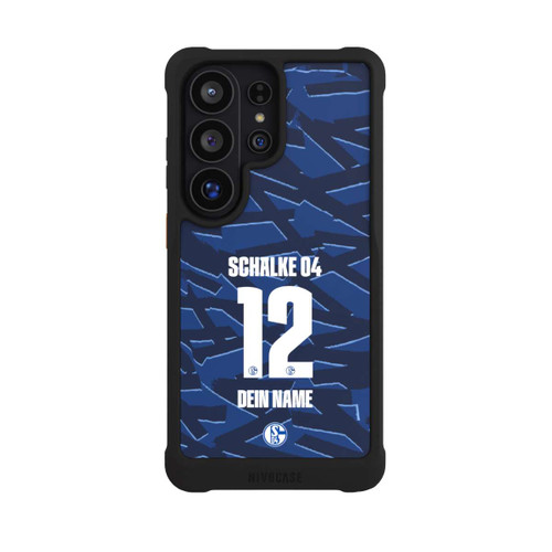 Samsung Galaxy S26 Ultra NIVOmax Schalke 04 Trikot Personalisierbar 25-26