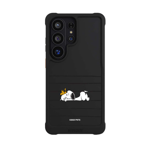 Samsung Galaxy S26 Ultra NIVOmax Snoopy Woodstock Streifen Peanuts Transparent
