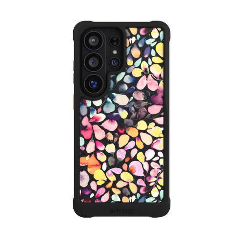 Samsung Galaxy S26 Ultra NIVOmax Eucalyptus Watercolor Leaves Black