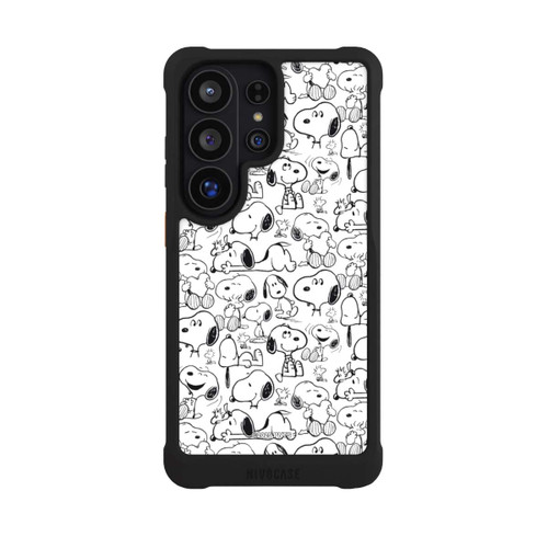 Samsung Galaxy S26 Ultra NIVOmax Classic Snoopy Pattern White
