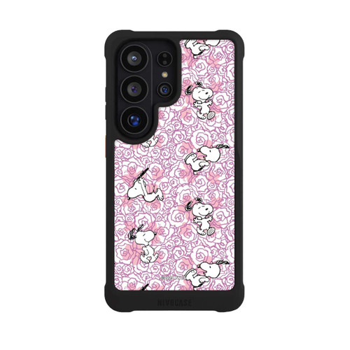 Samsung Galaxy S26 Ultra NIVOmax Peanuts Pink Roses Pattern