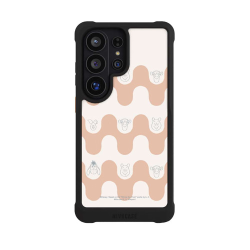 Samsung Galaxy S26 Ultra NIVOmax Winnie the Pooh and Friends Boho Waves Pattern