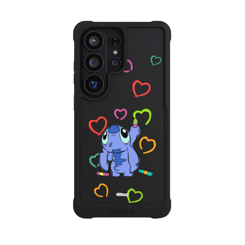 Galaxy S26 Ultra NIVOmax Stitch Draws a Heart Transparent