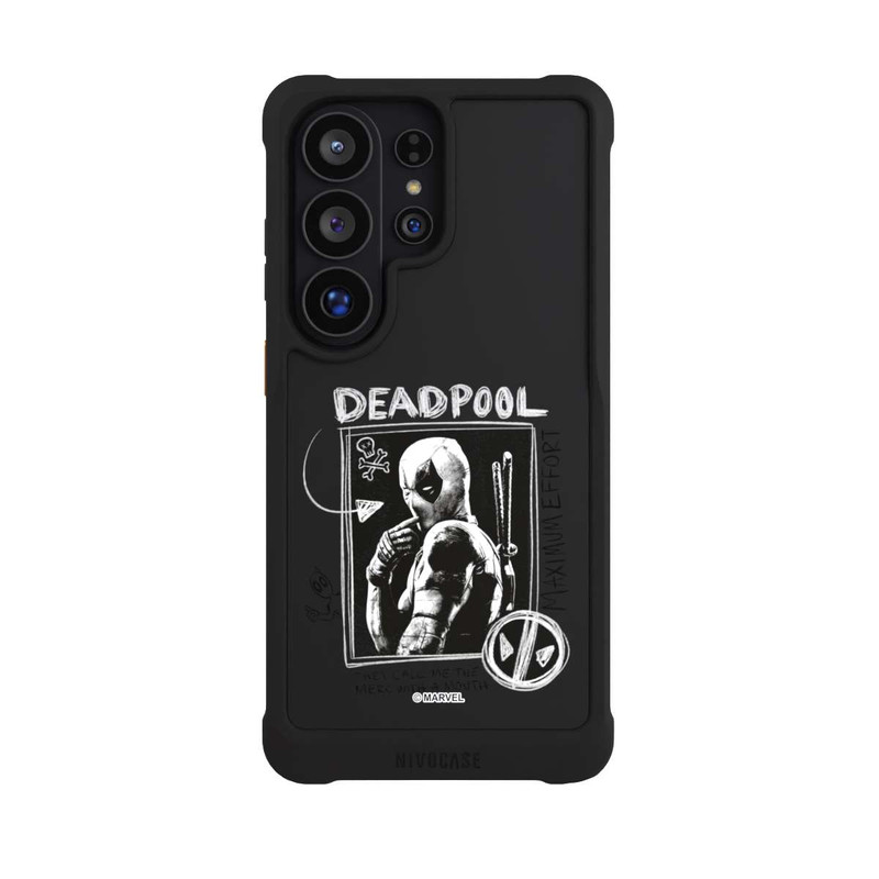 Galaxy S26 Ultra NIVOmax Deadpool Transparent