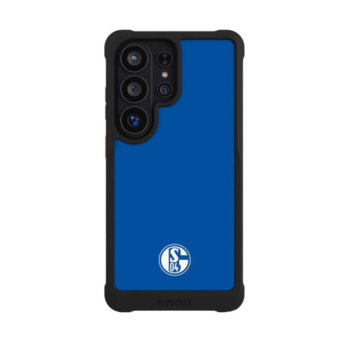 Samsung Galaxy S26 Ultra NIVOmax FC Schalke 04 Logo Blau