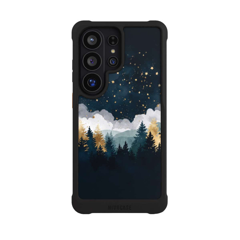 Galaxy S26 Ultra NIVOmax Forêt Nocturne Indigo