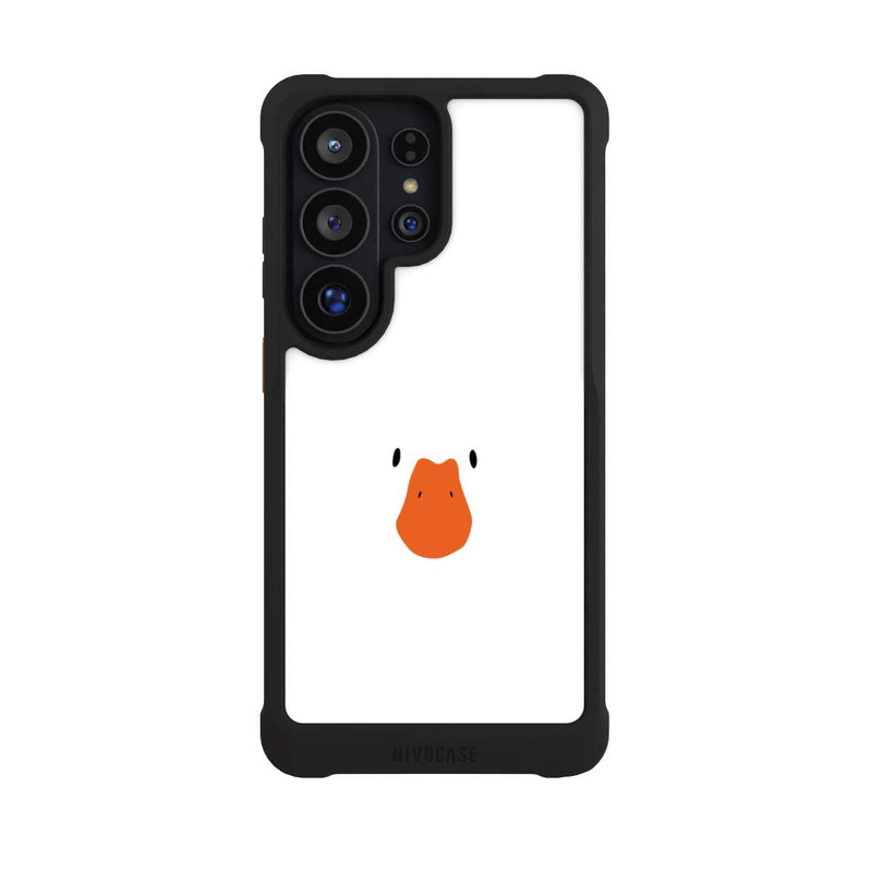 Galaxy S26 Ultra NIVOmax Duck Face White