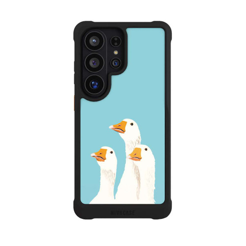 Samsung Galaxy S26 Ultra NIVOmax Three Geese Light Blue with AI