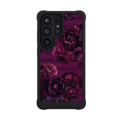 Samsung Galaxy S26 Ultra NIVOmax Majestic Baroque Blossom Dream Burgundy Pink with AI