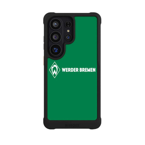 Samsung Galaxy S26 Ultra NIVOmax Werder Bremen Schriftzug Raute Grün