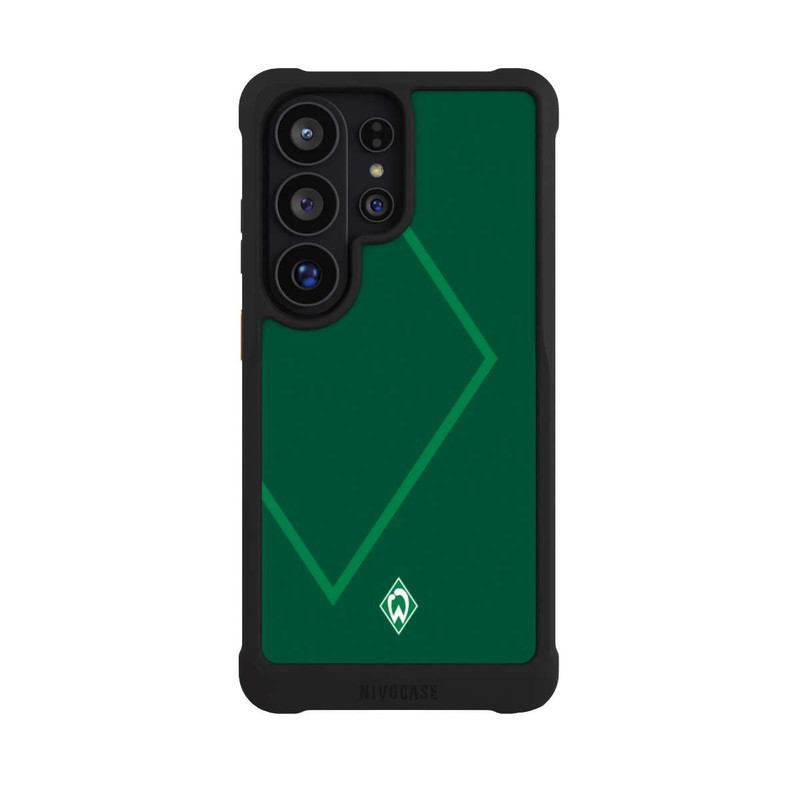 Galaxy S26 Ultra NIVOmax Werder Grün Rautenelement