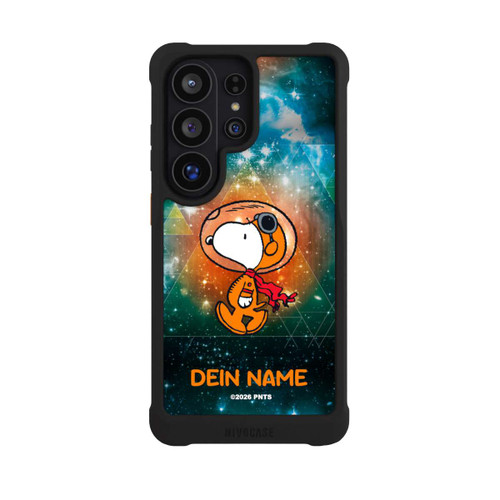 Samsung Galaxy S26 Ultra NIVOmax Snoopy Weltraumreisender Personalisierbar