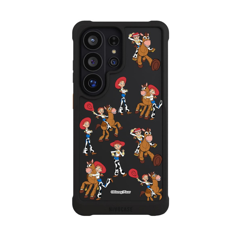 Galaxy S26 Ultra NIVOmax Toy Story 5 Jessie Cowboy Pattern Transparent