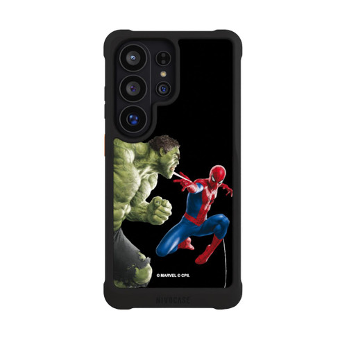 Samsung Galaxy S26 Ultra NIVOmax Spider-Man und Hulk