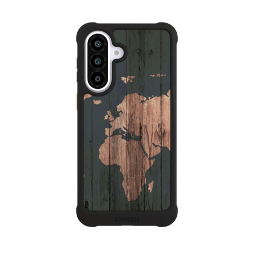 Samsung Galaxy A57 5G NIVOmax Wooden World Map