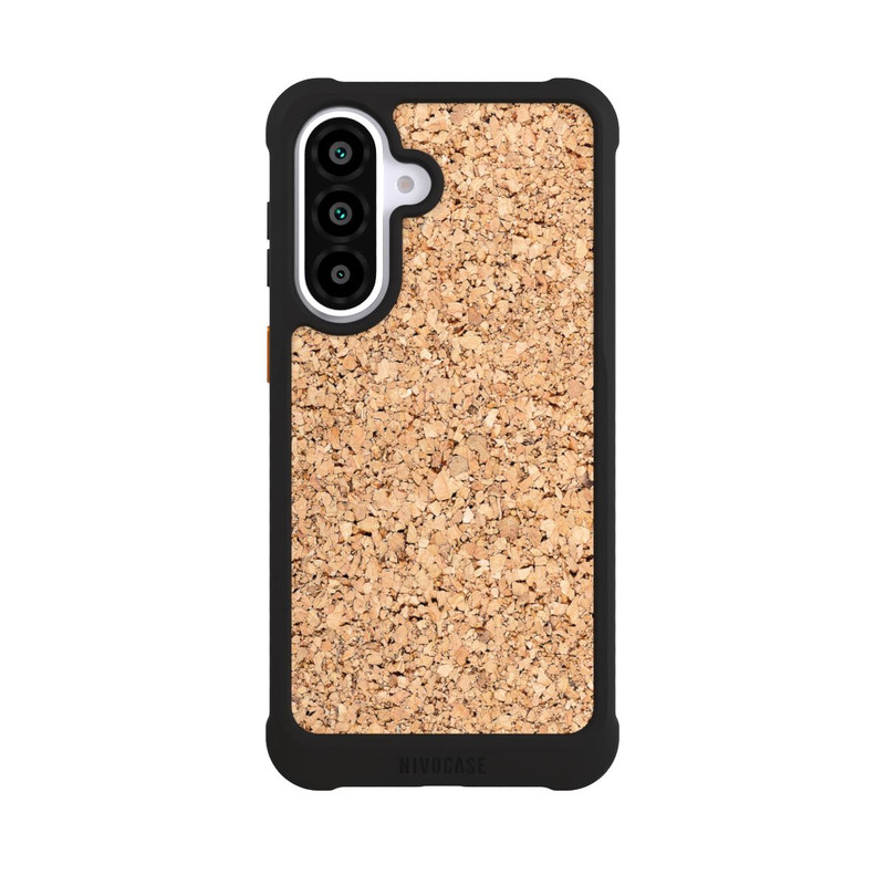 Galaxy A57 5G NIVOmax Kork Holzlook