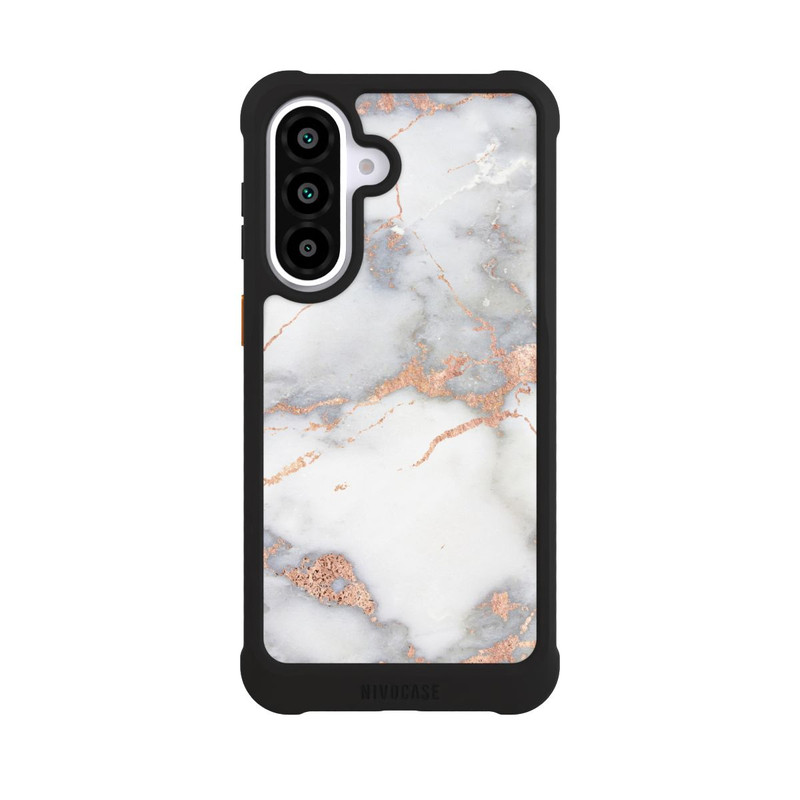 Galaxy A57 5G NIVOmax Marbre Blanc et Doré