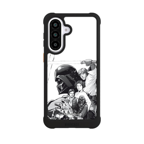 Samsung Galaxy A57 5G NIVOmax Personnages StarWars - Noir et Blanc