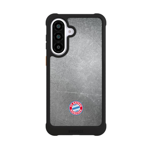 Samsung Galaxy A57 5G NIVOmax Classic FCB Logo - colorful on metal look