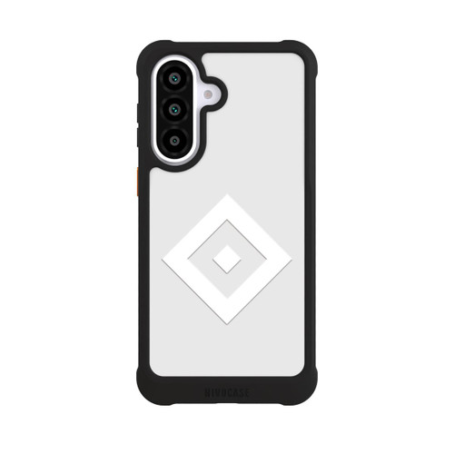 Samsung Galaxy A57 5G NIVOmax Rauten Logo auf HSV Grau