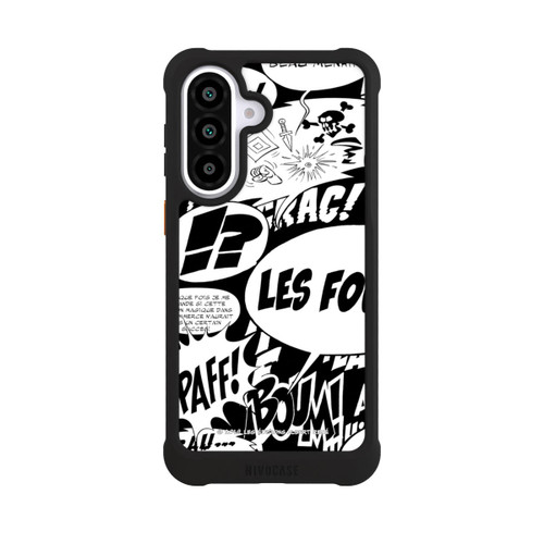 Samsung Galaxy A57 5G NIVOmax Bulles BD Astérix Noir
