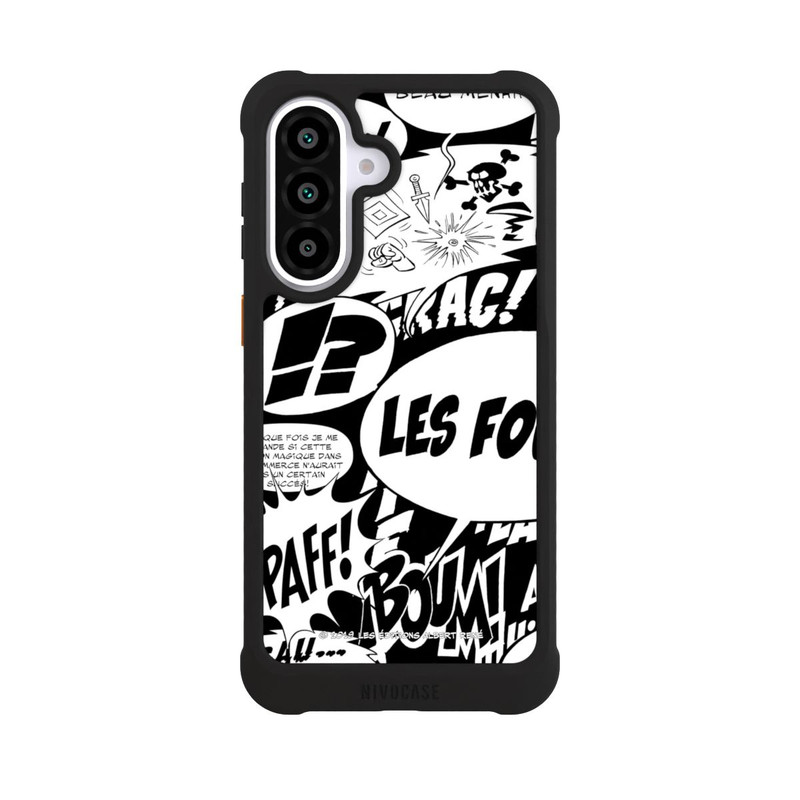 Galaxy A57 5G NIVOmax Bulles BD Astérix Noir